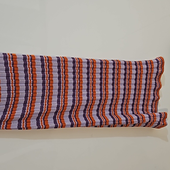 Zara Purple and Orange Knit Dress - Picture 12 of 16